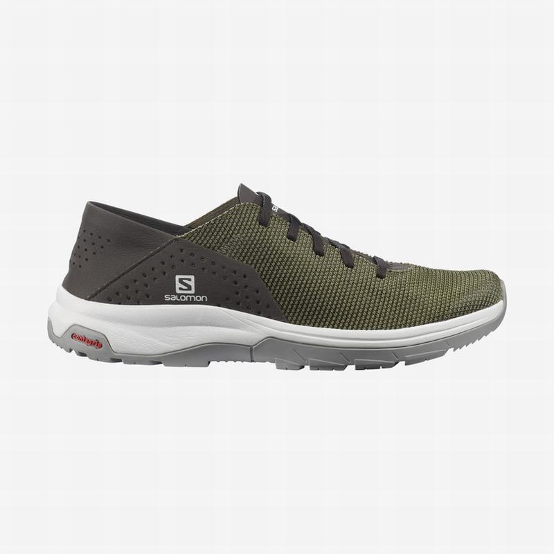 Zapato De Agua Salomon Hombre Verde Oscuro - Salomon Argentina TECH LITE ,306827-WIH